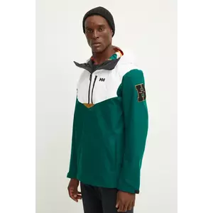 Helly Hansen geaca de schi Apres Anorak culoarea verde, 65980 imagine