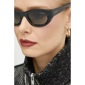 VOGUE ochelari de soare femei, culoarea negru, 0VO5616S imagine