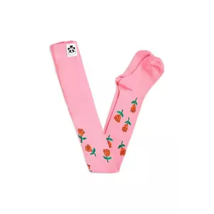 Mini Rodini ciorapi fete Roses culoarea roz, 2516010928 imagine