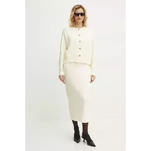 Answear Lab compleu femei, culoarea bej imagine