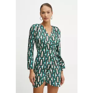 Morgan rochie RGREN.F culoarea bej, mini, dreaptă, RGREN.F imagine