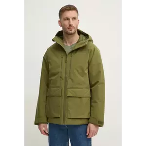 United Colors of Benetton geaca barbati, culoarea verde, de iarna, 275PUN062 imagine