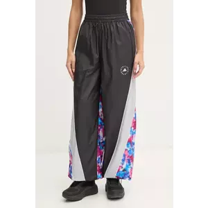 adidas by Stella McCartney pantaloni femei, culoarea negru, modelator, IW9849 imagine