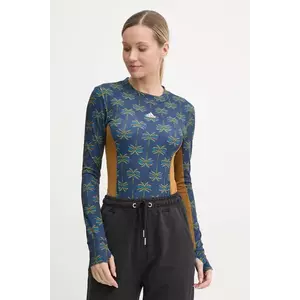 adidas body x Farm Rio femei, culoarea albastru marin, IV9742 imagine