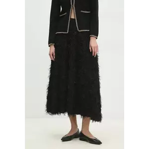 Answear Lab fustă culoarea negru, maxi, evazati imagine