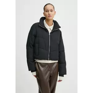 Hollister Co. geacă femei, culoarea negru, de iarnă, KI344-4621 imagine