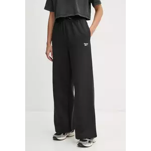 Reebok pantaloni de trening IDENTITY culoarea negru, uni, 100208504 imagine