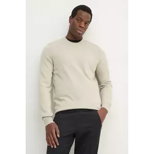 BOSS pulover din amestec de casmir BOSS CASUAL culoarea bej, light, 50471343 imagine