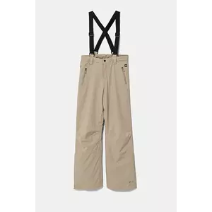 Protest pantaloni de schi pentru copii culoarea bej imagine