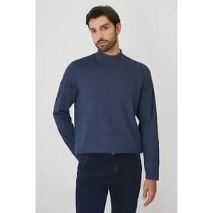 Medicine longsleeve barbati, culoarea albastru marin, melanj imagine