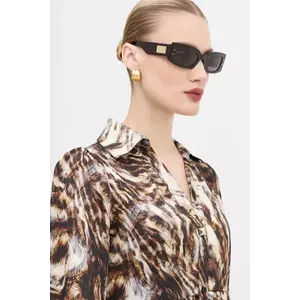 Dolce & Gabbana ochelari de soare femei, culoarea maro, 0DG4479 imagine
