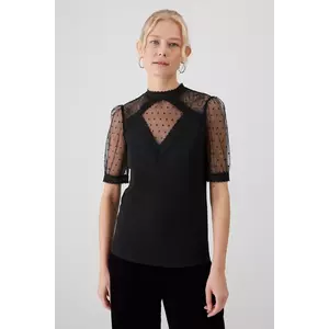 Medicine tricou femei, culoarea negru imagine