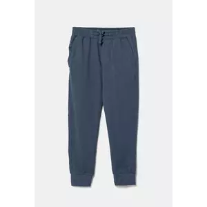 Abercrombie & Fitch pantaloni de trening pentru copii culoarea albastru marin, neted, KI234-4055 imagine