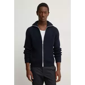 ZADIG&VOLTAIRE cardigan din lana culoarea albastru marin, KMCA00226 imagine