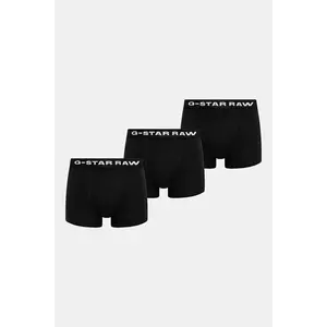G-Star boxeri 3-pack bărbați, culoarea negru, D23771-D516 imagine