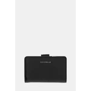 Coccinelle portofel de piele femei, culoarea negru, E2 MW5 11 E7 01 imagine