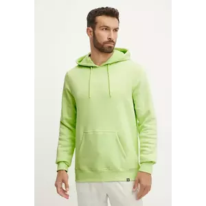 47 brand bluza MLB New York Yankees barbati, culoarea verde, cu glugă, neted, BB017PEMBRB620352F1 imagine