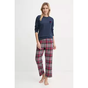 Fila pijama femei, culoarea albastru marin, FPW4193 imagine