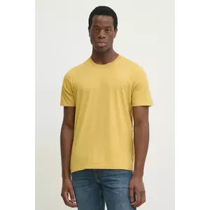 Pepe Jeans tricou din bumbac Jacko barbati, culoarea galben, neted, PM508664 imagine