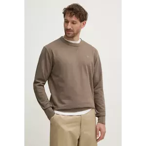 G-Star bluză bărbați, culoarea maro, uni, D25121-D566 imagine