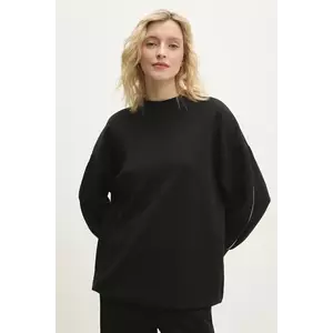 Answear Lab bluza femei, culoarea negru, neted imagine