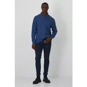 Medicine jeansi barbati, culoarea albastru marin imagine