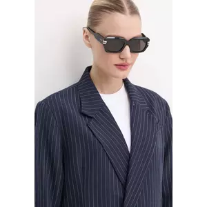 Chloé ochelari de soare femei, culoarea negru, CH0256S imagine