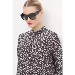 Chloé ochelari de soare femei, culoarea negru, CH0252S imagine