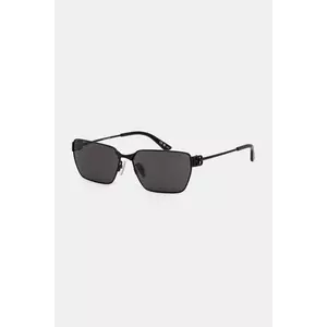 Balenciaga ochelari de soare culoarea negru, BB0374SK imagine