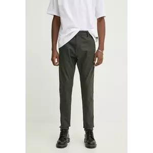 G-Star pantaloni bărbați, culoarea verde, cu fason chinos imagine