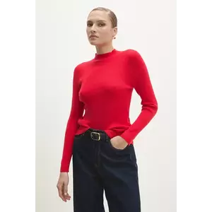 Answear Lab pulover de lana culoarea rosu, light imagine