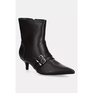 Answear Lab botine femei, culoarea maro, cu toc cui, izolare usoara imagine