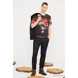 Medicine tricou din bumbac culoarea negru, cu imprimeu imagine