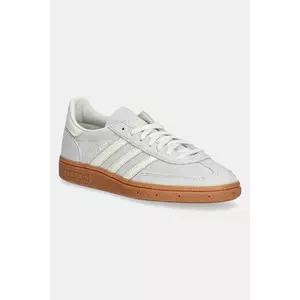 adidas Originals sneakers din piele intoarsă Handball Spezial W culoarea argintiu, IF6491 imagine