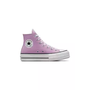 Converse tenisi Chuck Taylor All Star Lift femei, culoarea roz, A09392C imagine