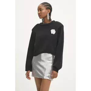 Rotate pulover din amestec de casmir 0 culoarea gri, 114035100 imagine