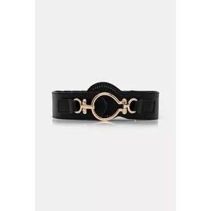 Morgan curea 3TIBO femei, culoarea negru, 3TIBO imagine