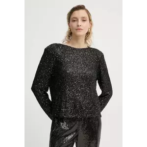 Bruuns Bazaar bluza femei, culoarea negru, cu imprimeu, BBW4193 imagine