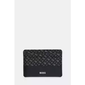 BOSS carcasa din piele culoarea negru, 50529531 imagine
