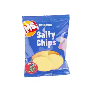 Eat My Socks sosete copii Salty Chips Blue imagine