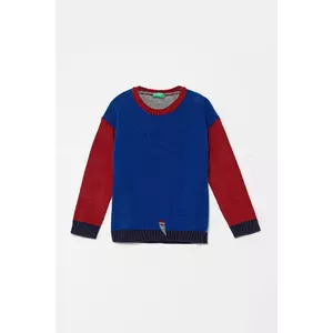 United Colors of Benetton pulover copii culoarea albastru marin, 1170H102U imagine