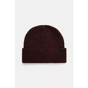 Medicine caciula barbati, culoarea bordo imagine