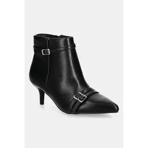 Answear Lab botine femei, culoarea negru, cu toc cui imagine