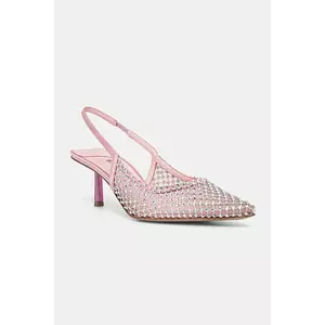 Le Silla pantofi cu toc Chanel Gilda culoarea roz, 2299U060P1PPSAS360 imagine