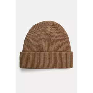 Abercrombie & Fitch caciula culoarea bej, din tricot gros, KI112-4145 imagine