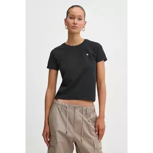 Converse tricou femei, culoarea negru, 10027252-A02 imagine