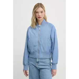 Tommy Jeans geaca bomber femei, de tranzitie, oversize, DW0DW19316 imagine