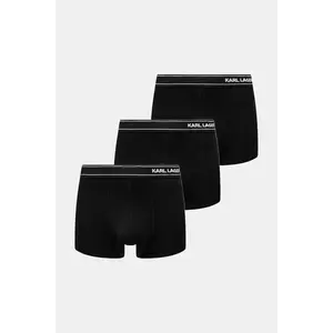 Karl Lagerfeld boxeri 3-pack barbati, culoarea negru, A1M47084 imagine