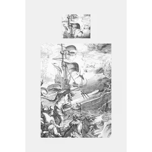 Medicine un set de lenjerie de pat din bumbac imagine