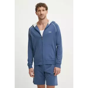 BOSS bluză lounge cu glugă, neted imagine